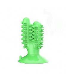 green - Dog Toothbrush Toy...