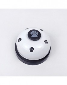 White - Dog Toy Ring Bell...