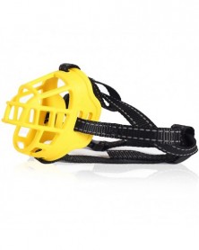 L size-Yellow - Dog Muzzle...