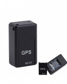 Black - GF07 Mini GPS...