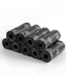 5 Rolls-Black-print-Pet Dog...