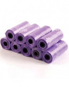 10Rolls-Purple paw-Dog Poop...