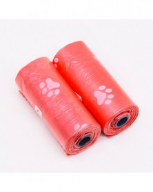 1pcs Red-B-Pet Garbage Bag...