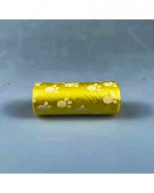 1roll-Yellow-Pet Garbage...