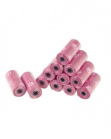 5 Rolls-Pink-Pet Dog Poop...