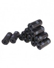 5 Rolls-Black-Pet Dog Poop...