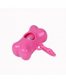 Pink-Plastic Waste Dog Poop...