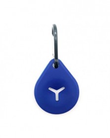 2pcs-Blue-Silicone pet...