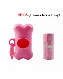 2pcs Pink-1Pcs Bone Shaped...