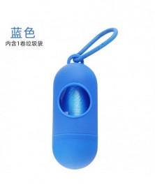 blue-Pet toilet bag garbage...