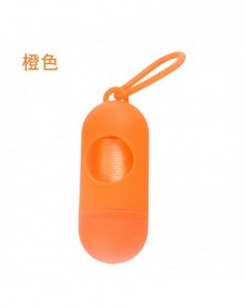 orange poop bag-Portable...