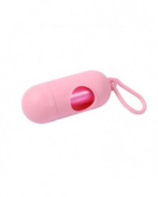 Pink-Portable Pet Dog Poop...