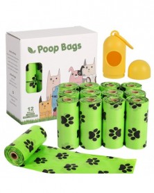 12 Roll-Degradable Dog Poop...