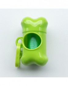 green-Bone Shaped Pet Poop...