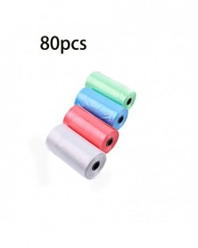 80pcs-1set Pet Dog Poop Bag...