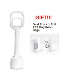 White 1 pcs-Dog Pet Pooper...