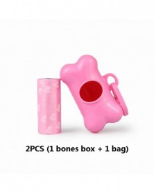 pink-Bone Shaped Poop Bag...