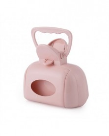 Pink-Dog Poop Bag Dispenser...