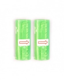 Green 2 Rolls-Pet Waste Bag...