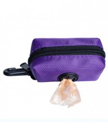 Purple-Portable Zipper Pet...