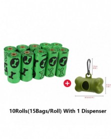 10 Rolls-Degradable Pet Dog...