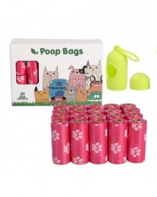 1 Roll-Red-Pet Dog Poop Bag...