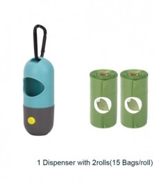 Green Set 2-Dog Poop Bags...