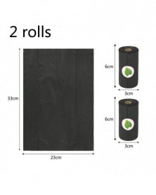 2 Rolls Black-Waste Bag...