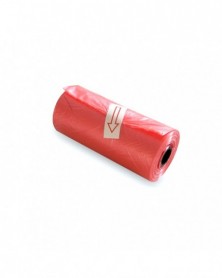 red 15pcs a roll-Pet Waste...