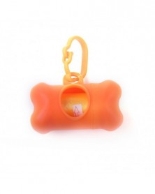 Orange-Pet Dog Waste Bag...