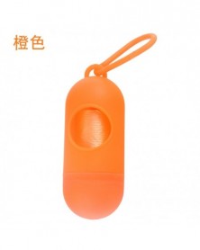 Orange-Pet Cat Dog Poop Bag...