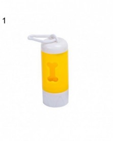 1Yellow-Pet Dog Bone Shape...