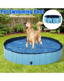 Blue-80X20CM-Dog Pool...