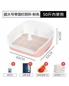 65x52x29cm-2-Dog Toilet Pet...