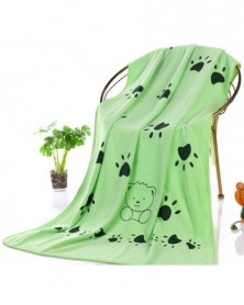 Green-Dog Cat Bath Towel...