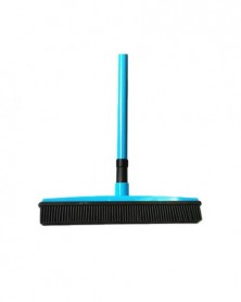 BLUE-Rubber Broom Pet Hair...