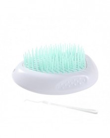 Green-Plastic Cat Brush...