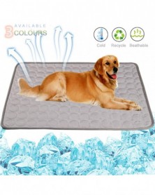 Pink-M-60X50cm-Dog Cooling...