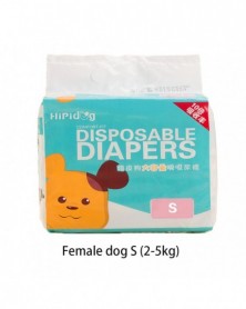 Female dog S 2-5kg-10 PCs...