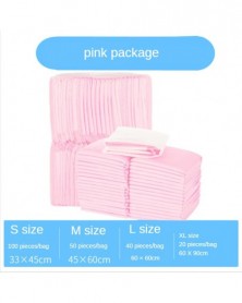 S size-Pink-Dog Diapers...