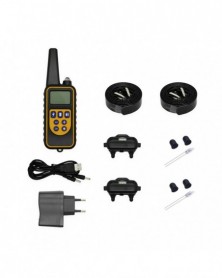 UK Plug-for 2 dog black -...