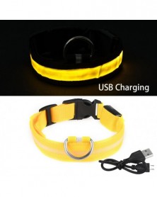 XL Neck 52-60 CM-Yellow USB...