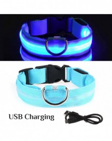 XL(52-60cm)-Blue USB-Led...