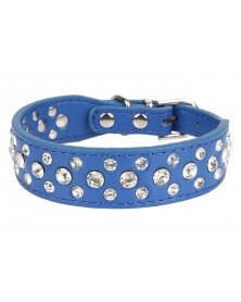 L size-dark blue-Dog Collar...