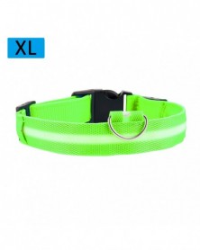 XL size-Green-Dog Collar...