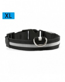 XL size-black-Nylon LED...