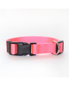 XL size-rose red-Dog Collar...