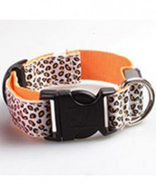 XL size-orange-LED Leopard...