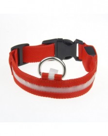 Battery L-Red-Nylon LED Pet...