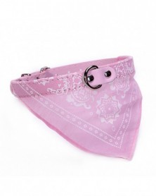 XL size-Pink-Dog Bandana...